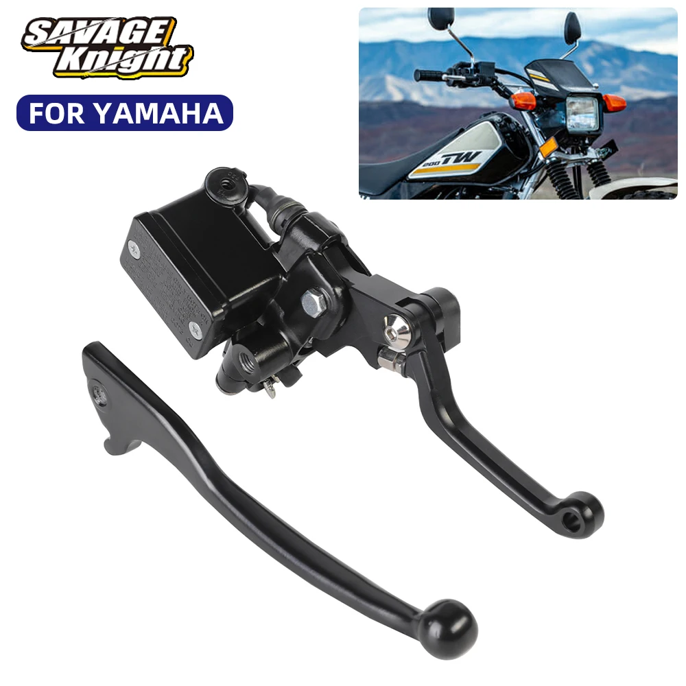 

Black Motorcycle Brake Lever Brake Master Cylinder Pump For YAMAHA XT660R XT660X XT125R XT125X TTR250 TW125 TW200 TT-R XT TW