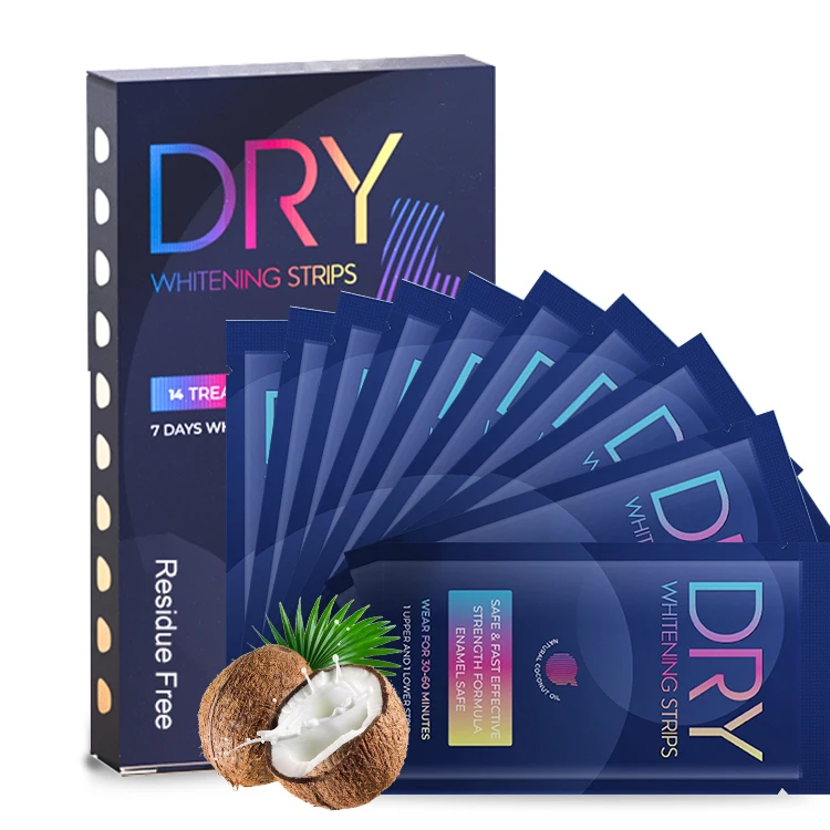 Minimum order of 5 boxes 2025 Best Flavor Teeth Strips 5D Premium Peroxide Teeth Strips