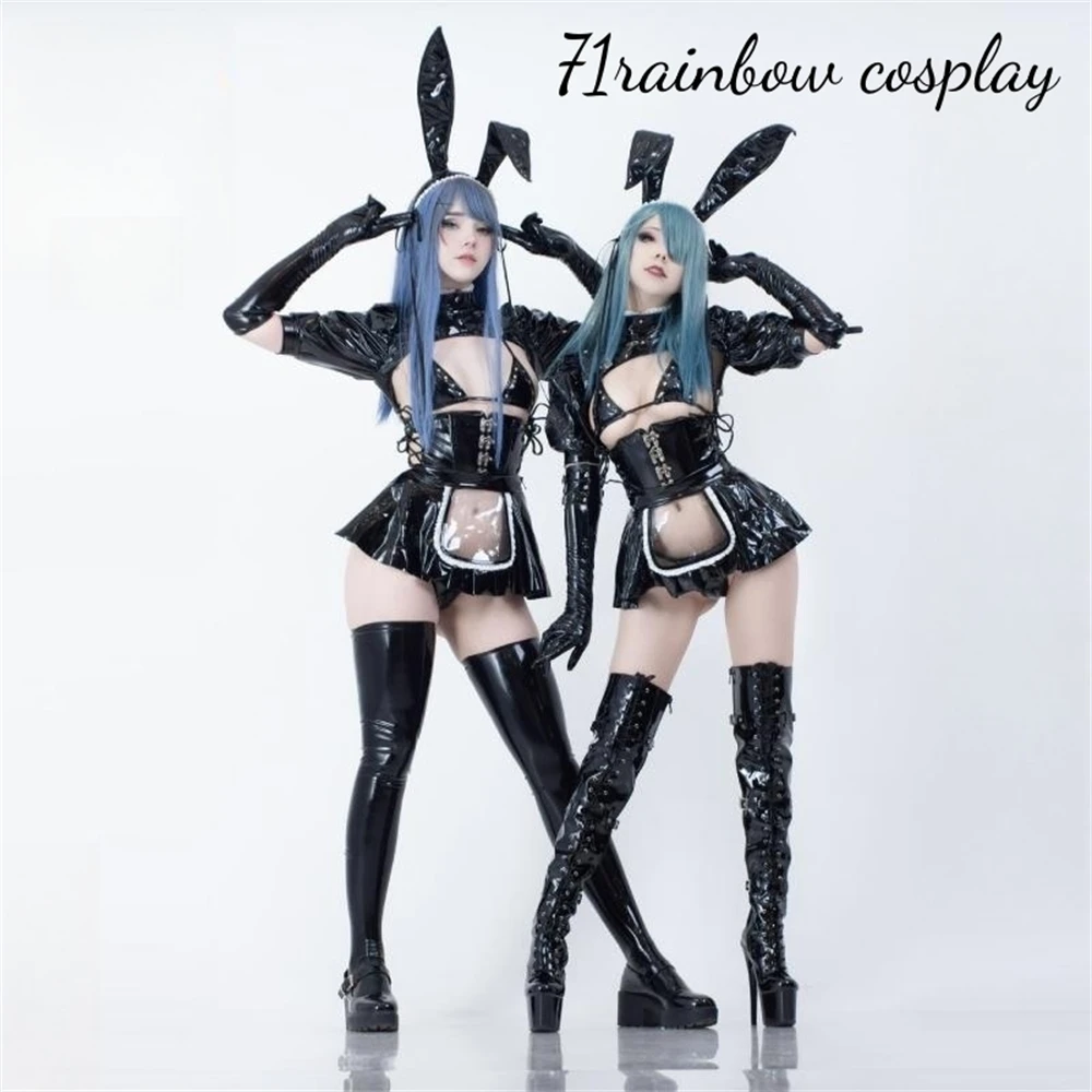 

Dark Dynasty Original Design Dark Maid Bunny Girl Cosplay Costume Woman Christmas Roleplay Jumpsuits Lingeries Sexy Cosplay B