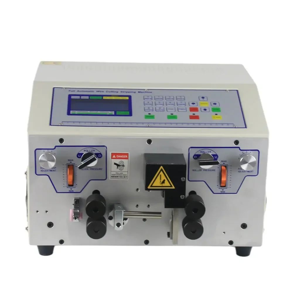 

SWT508MAX25 Automatic Wire Cutter Stripper 16MM2 25MM2 Touch Screen Adjustable Cable Stripping Peeling Cutting 220V 110V