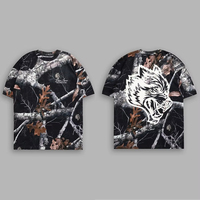 2025 Darc Sport Wolves 3D T-Shirts Oversized Bodybuilding Gym Men Clothing Fugees Graphic Short Sleeve Top Darcsport T Shirts