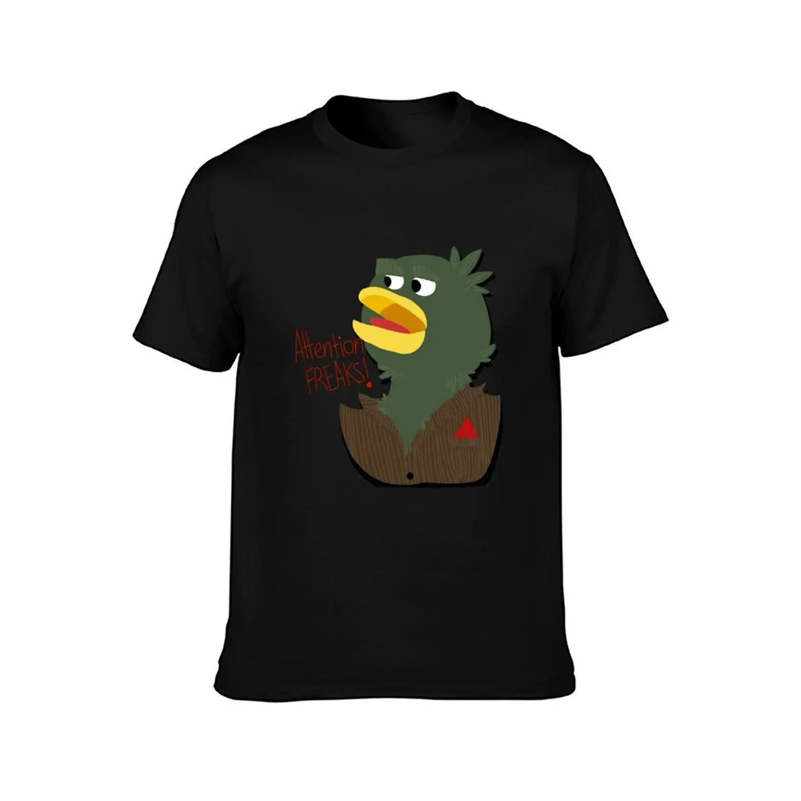 Attention Freaks! T-Shirt Casual Everyday Short Sleeve T-Shirt