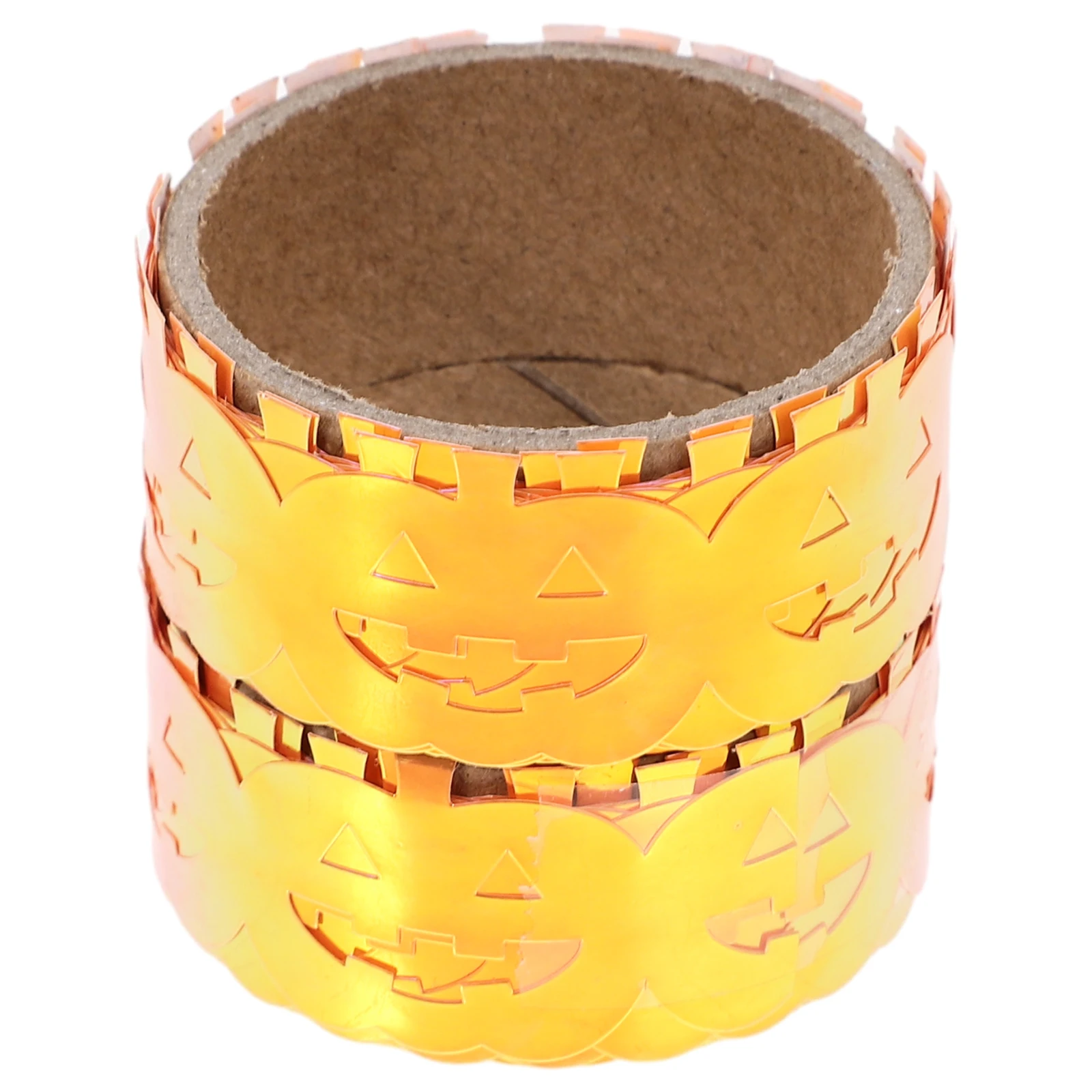 

2 Rolls Pumpkin Tape 2m roll Gradient Color Decorative Crafts Supplies for DIY Gift Wrapping Paper Tapes Halloween