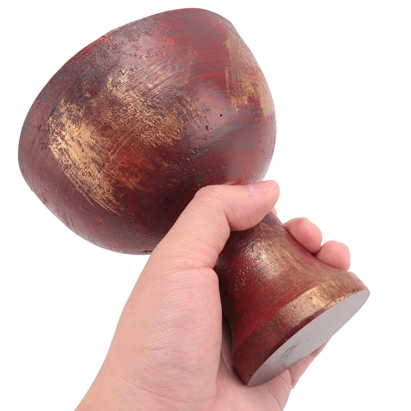 إنديانا الكأس المقدسة جونز كأس الحرف 1:1 الراتنج طبق الاصل هالوين تأثيري الدعامة الكأس المقدسة نقل الفيلم