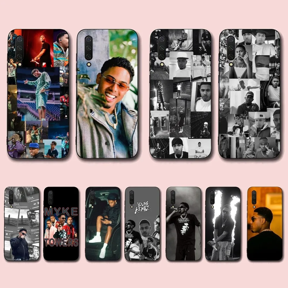 Rapper M-Myke T-Towers Phone Case For Xiaomi Mi 5X 8 9 10 11 12 Lite Pro 10T PocoX3pro PocoM3 Note 10 Pro Lite