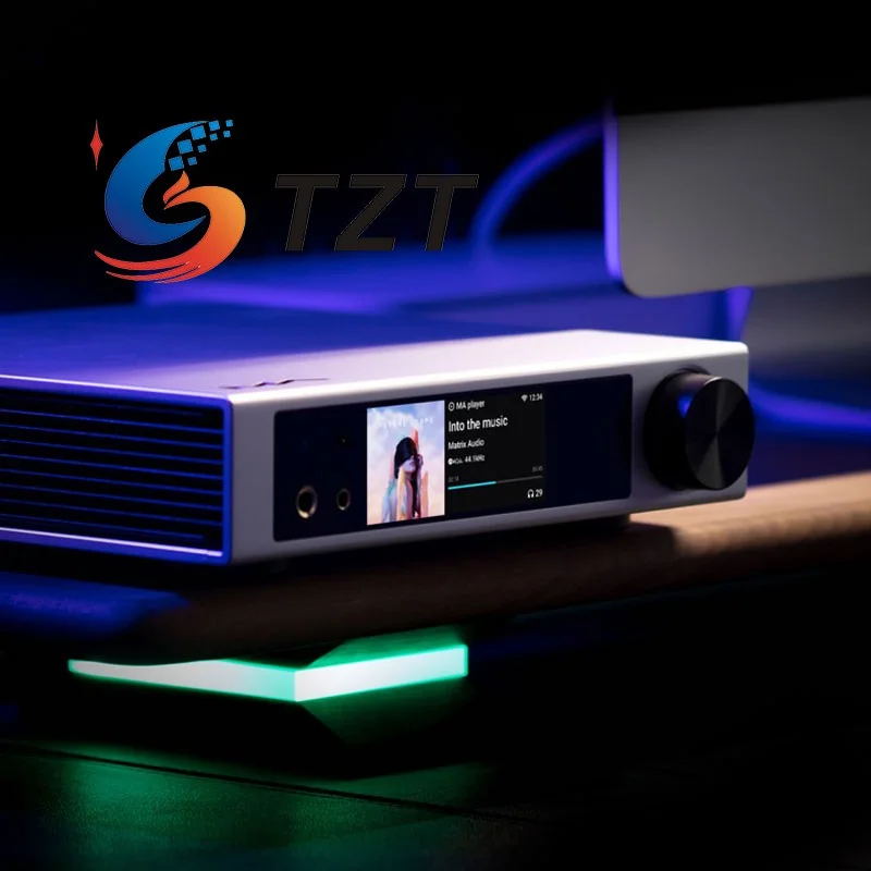 TZT Element i2 Audio Decoder High Performance DAC Preamplifier Balanced Headphone Amplifier in One MQA Decoding