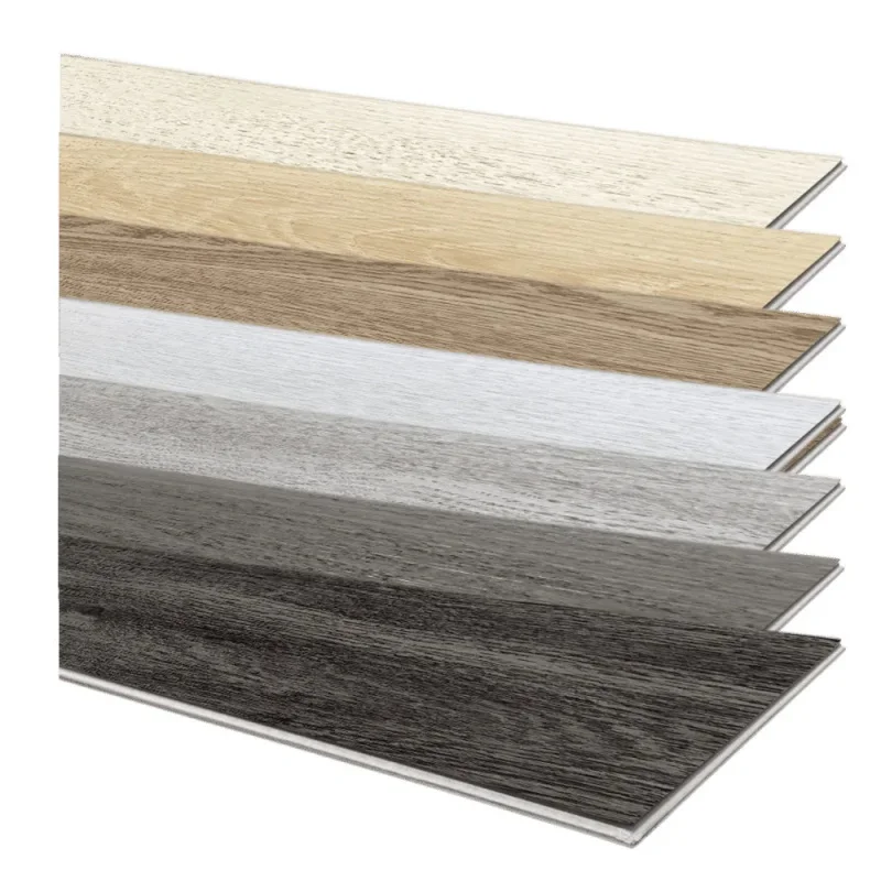 Embossed Texture PVC Virgin Material Plastic Vinyl Tiles SPC Flooring 4mm 5mm 6mm 7mm 8mm