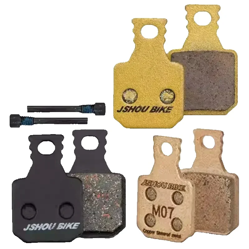 AliExpress JSHOU BIKE JSHOUBIKE 1/2/4/6/8/10 SET Semi-metal/all-metal/sintered Hydraulic brake pads Kevlar For Magura M5 M7 MT5 MT7 SH901 bike parts