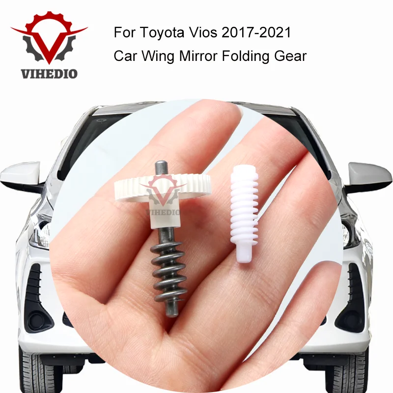 

For Toyota Vios 2017-2021 Car Wing Mirror Folding OEM Gear Power 42 Teeth Electric Replacement High Quality Core Assembly