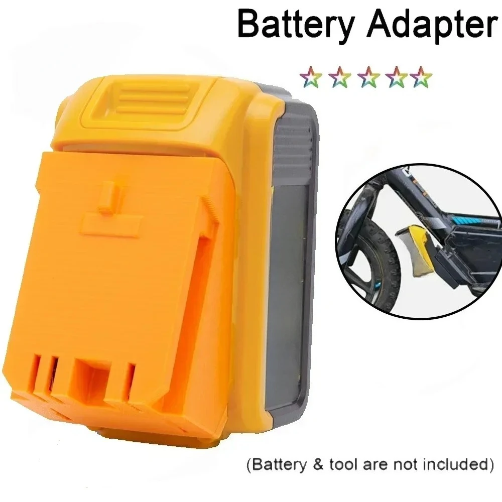 

Battery Adapter Converter For Dewalt 18V Lithium Battery To For Stacyc Style Bikes Power Converter (No Battery)