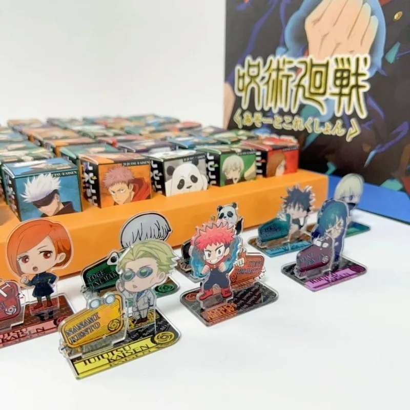 New Jujutsu Kaisen Standing Card Random Box Anime Character Table Gojo Satoru Yuji Itadori Acrylic Two-dimensional Peripherals