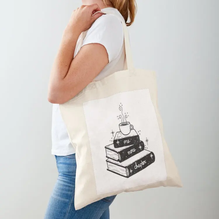 

One More Chapter Tote Bag bags luxury women shopping bags foldable hand bag shopper bag woman