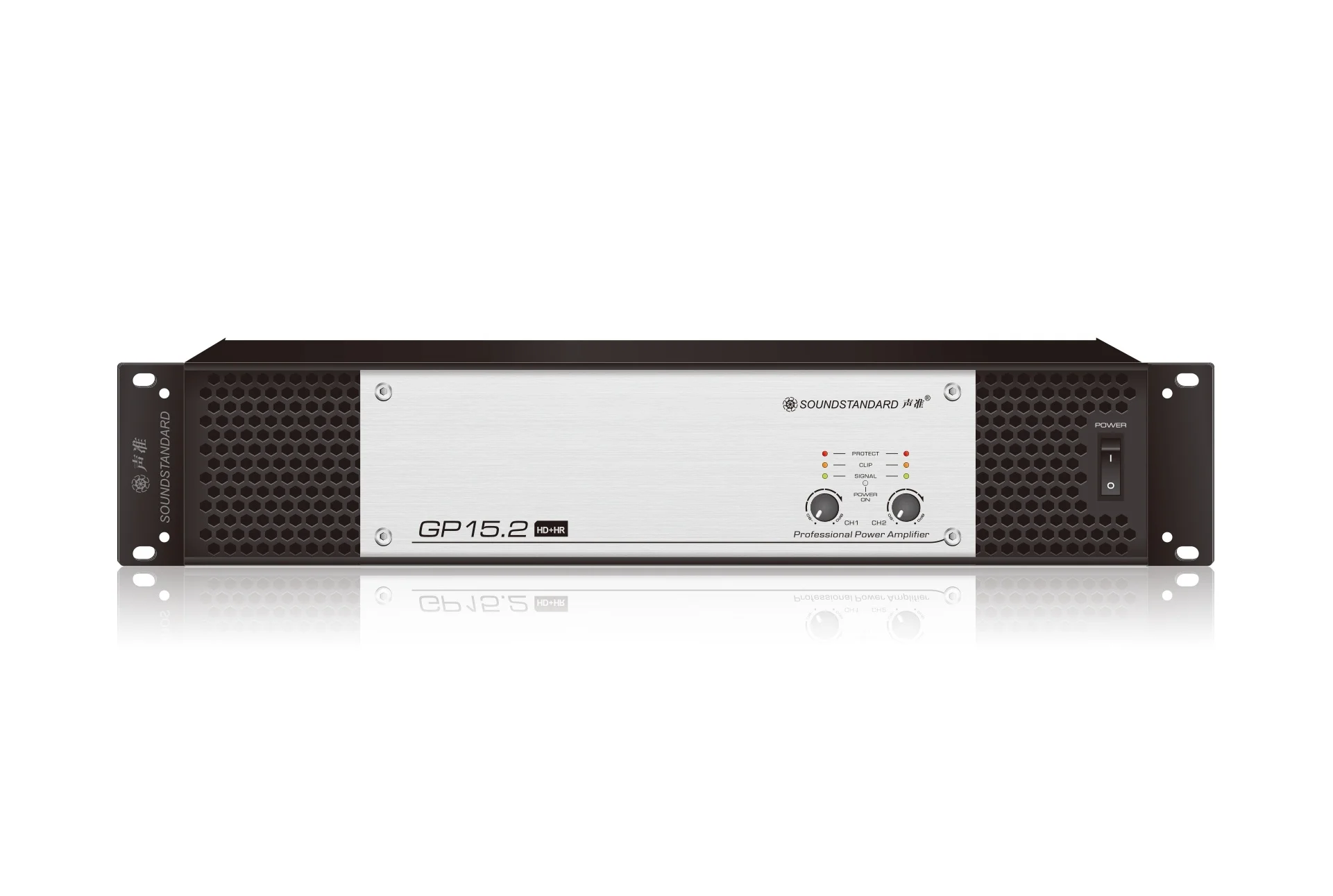 GP Series 2-Ch Toroidal Power Amplifier GP6.2/8.2/10.2/12.2/15.2(600W-1500W 8Ω) Class H/I XLR/SpeakON for KTV/Conference/Stage
