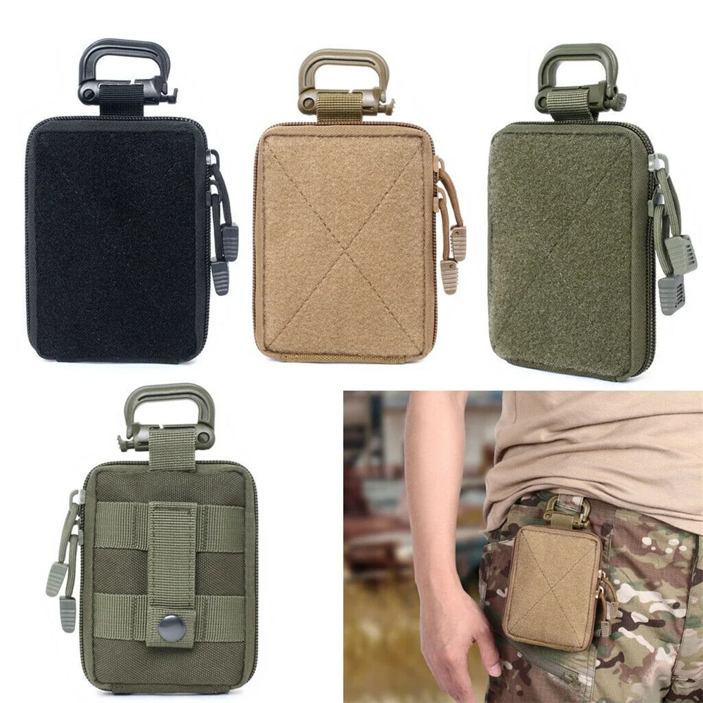 

Durable Outdoor Small Wallet Pouch Sport Bags Organizer Range Bag EDC Pouch