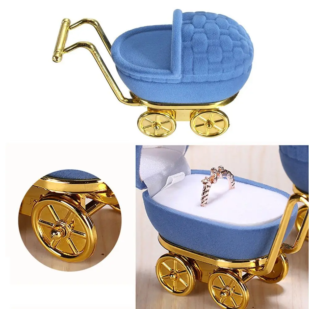 

Портативная бархатная коробка-футляр для хранения и демонстрации украшений, аксессуаров, колец, подарочная упаковка