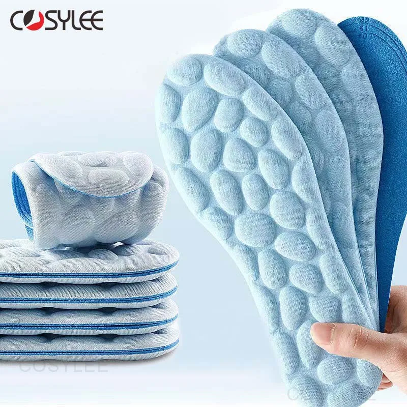 Massage Memory Foam Insoles For Shoes Sole Breathable Cushion Sport Running Insoles For Feet Orthopedic Insoles