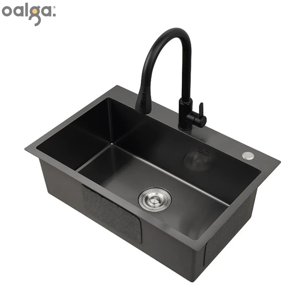 Kitchen Sinks 304 Stainless Steel Sink Single Sink Fregadero Cocina Kitchen Fixture CE RoHS 싱크대 주방 اواني منزلية للمطبخ Для Кухні