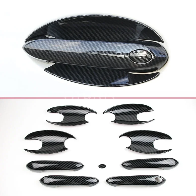 

Для BMW 3-Series G20 Sedan G21 Wagon 2019 2020 2021 2022 Углеродное волокно LHD Внешняя дверная ручка Чаша Окружения и крышки Накладки