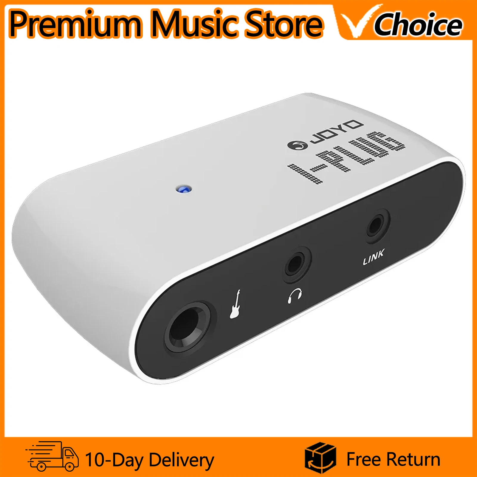 JOYO I-PLUG Electric Guitar Amplifier For iPhone Android / Window Portable Mini Headphone Amplifier With Overclocking Effects