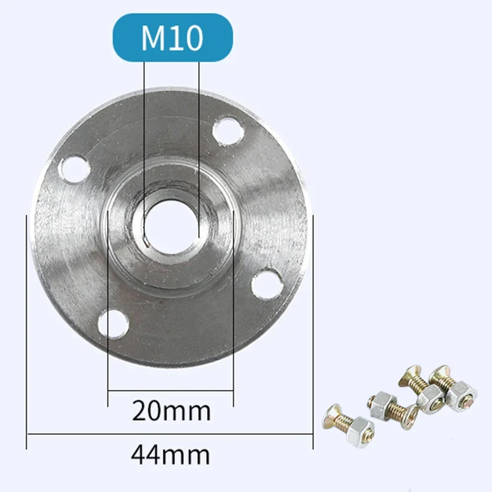 Flansch M10/M14/M16 Für Anschluss Sägeblatt Trennscheibe W/Winkel Schleifer Schneiden Sägeblatt Positionierung Platte Elektrowerkzeuge