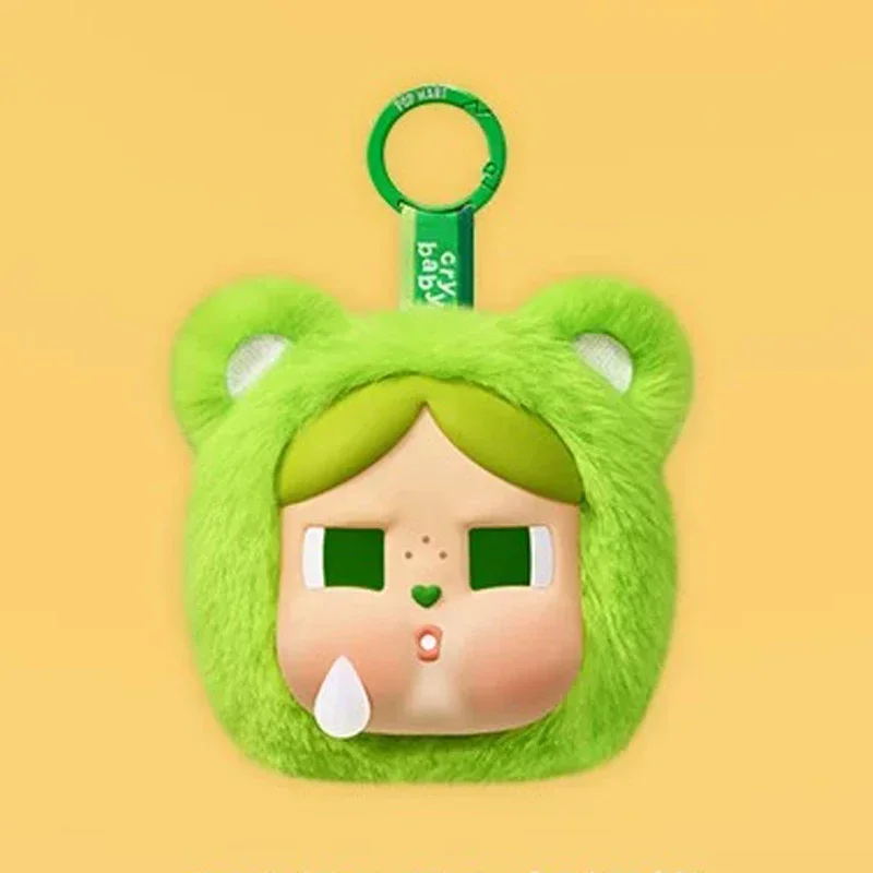 POPMART CRYBABY Care Bears Series Mini Bag Hanging Jewelry Case Blind Box Toys Guess Bag Mystery Box Doll Anime Figure Ornament