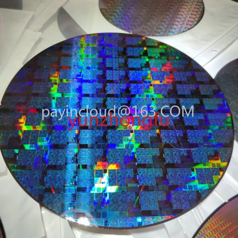 Circuit Chip Semiconductor Wafer Teaching Test  New Silicon  12 Inch 8  6   CPU  Lithography