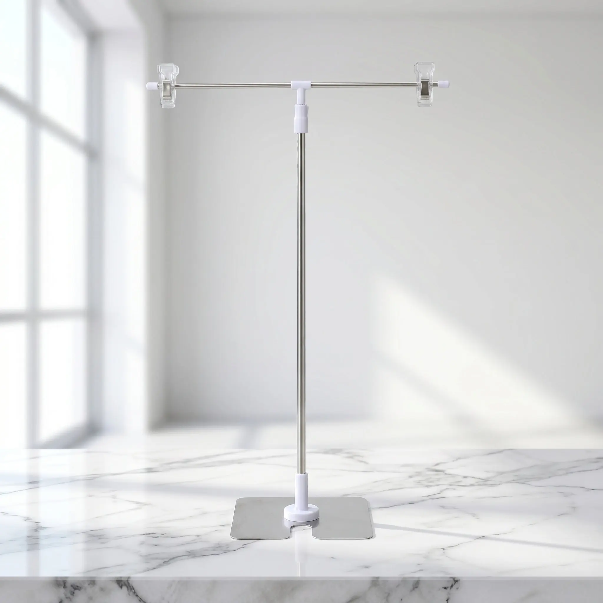 Soporte de Fondo en Forma de T Ajustable, Mini Soporte Portátil para Fotografía, Marco de Fondo para Fotografía de Objetos, Accesorios para Fotografía Plana
