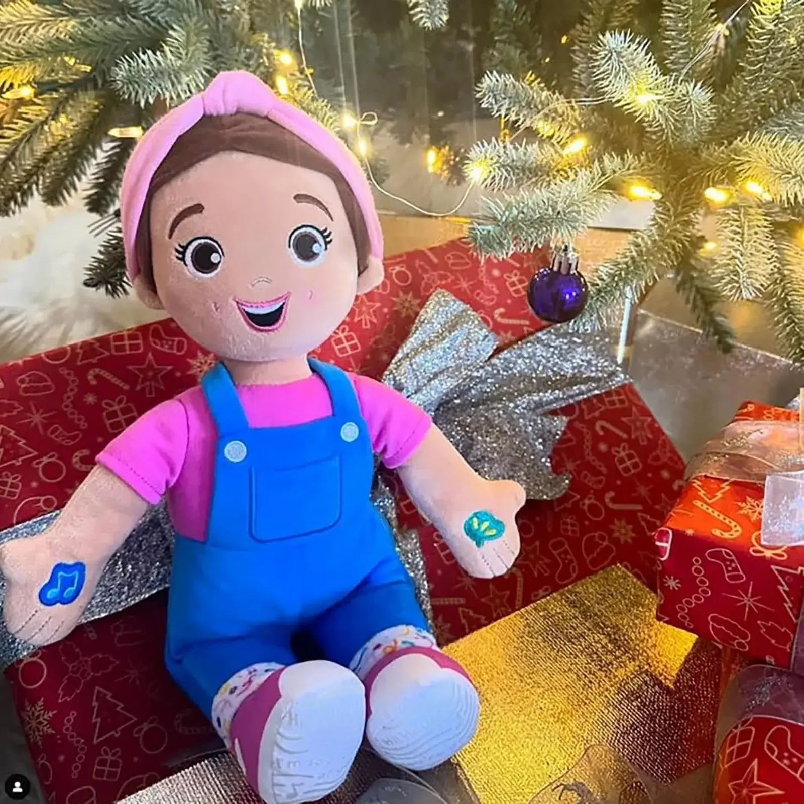 

Speak&Sing Doll 30cm Tall Interactive Toy Toddler Toys for Girls & Boys Ages 6 Months to 3+ Years Plush Doll Kids Toys