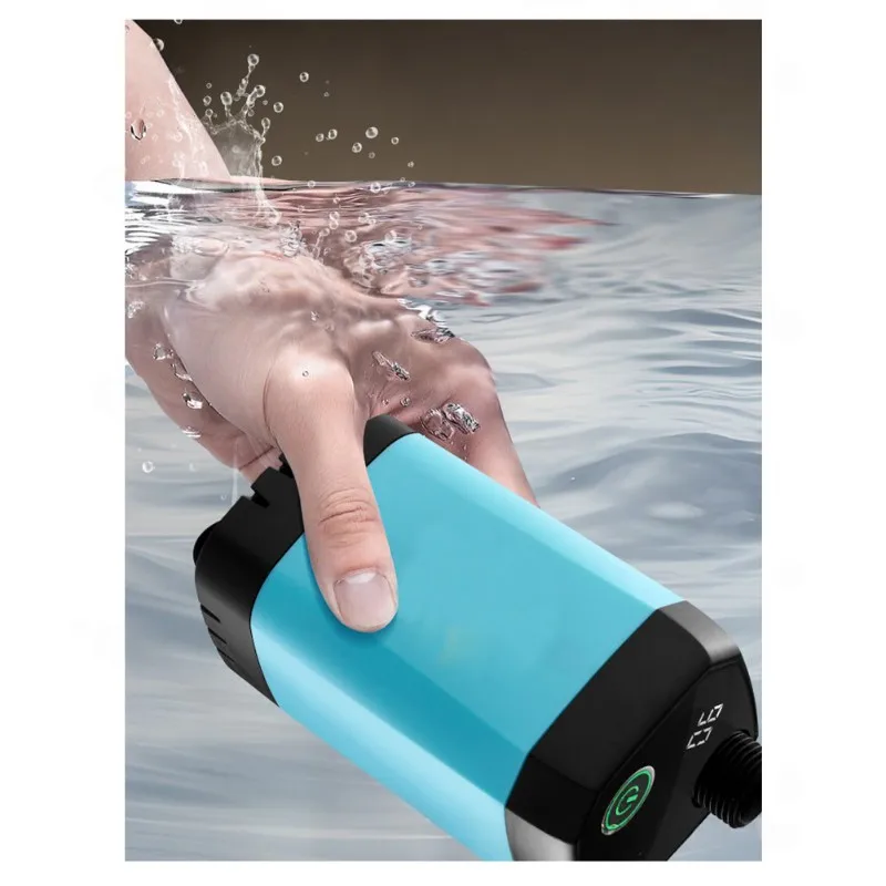 B72A Set doccia elettrico portatile progettato per esterni per campeggio, lavoro sul campo, stile moderno e minimalista