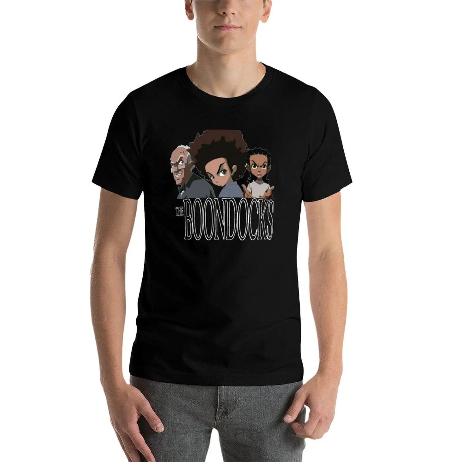 

Boondocks T-Shirt man t shirts cotton funny t shirts cotton t shirt personalised T-Shirt