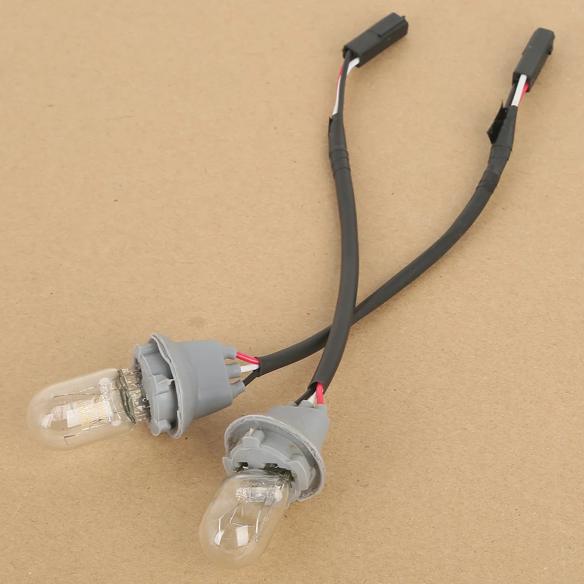 Motorcycle 2PCS Front Turn Signal Lights Bulbs For Honda Goldwing GL1800 2006-2011 Orange Clear