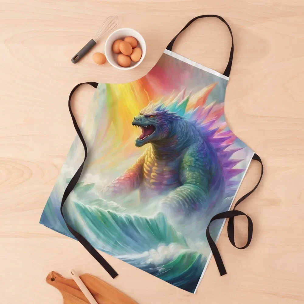 

Kaiju Pride Coming ashore Apron for home useful pieces with personal logo kindergarten teacher Novelties Kitchen And Home Apron