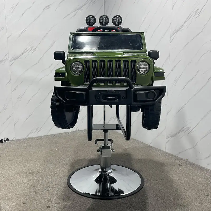 

New Barber Shop Special Children's Cartoon Car Seat Beauty Salon Rotating Lift Chair Factory Direct Sales