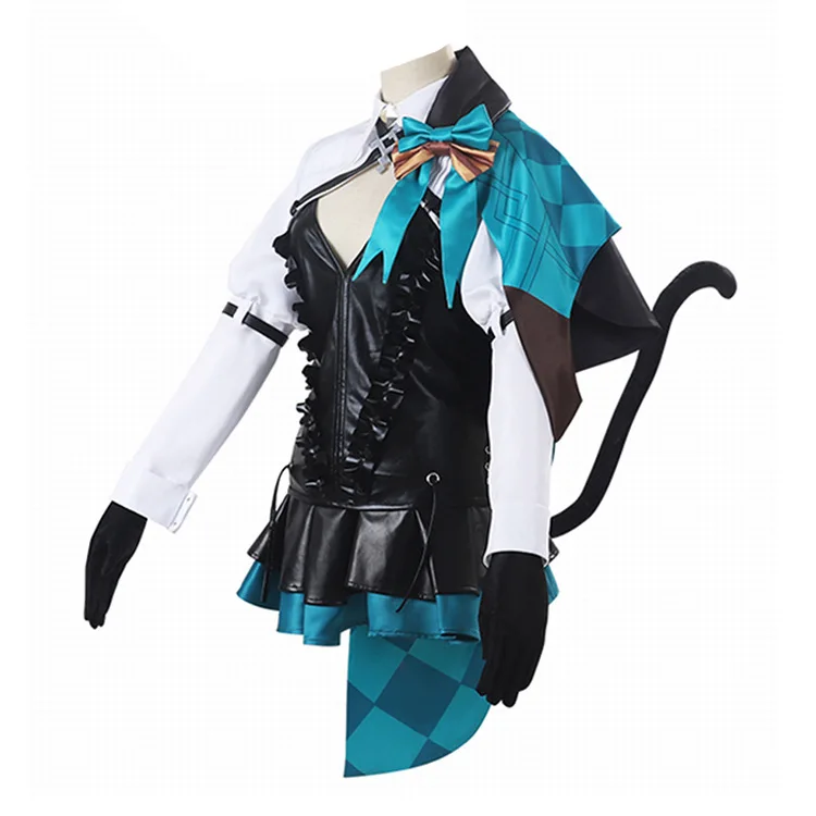 Lynette Cosplay Spiel Genshin Impact Cosplay Kostüm Genshin Auswirkungen zukünftige Charakter Frauen Cosplay Perücke