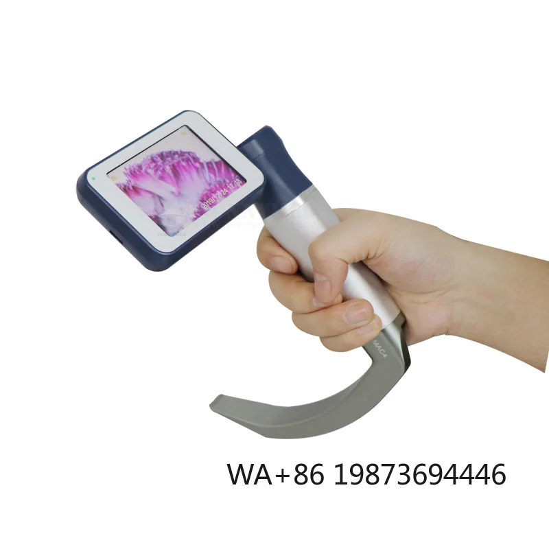 Reusable Video Laryngoscope Blade Medical Disposable ENT Laryngoscope Accessory for Clinical Throat Intubation Operation