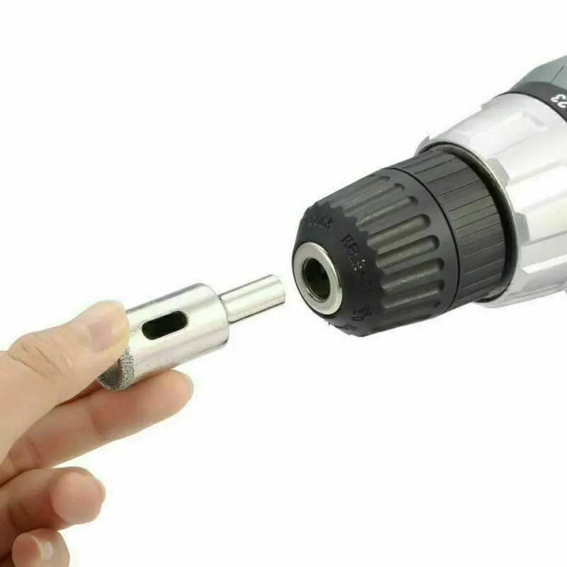 10Pcs 6-30Mm เพชรเคลือบเจาะชุด Bit กระเบื้องแก้วหินอ่อนเซรามิครูเจาะ Bits diamond Core Bit เครื่องมือ