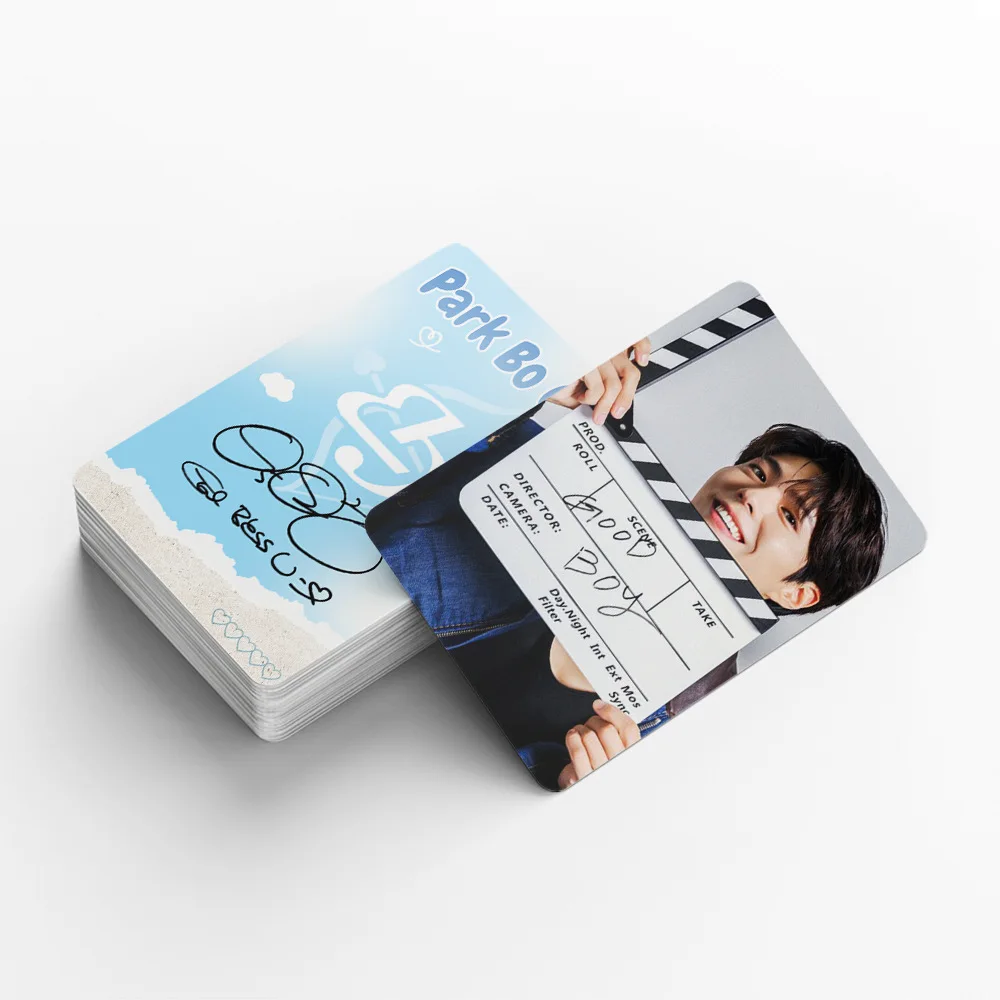 مجموعة موسيقى البوب KPOP 92 قطعة، مغني الأفلام والتلفزيون بارك بو جام، ملصقات صور للحفلات، بطاقات لومو، هدايا عيد الميلاد