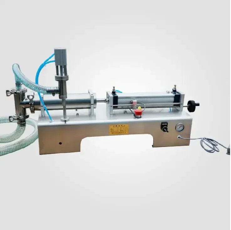 1PC 5-100ML Semi Automatic Pneumatic Liquid Filling Machine Filling Shampoo Perfume SS304,Beverage Packer Machine 110/220V