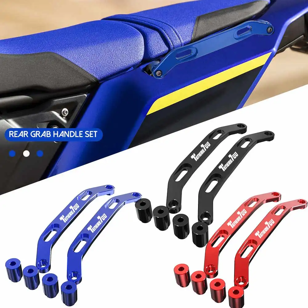 

FOR Yamaha TENERE 700 RALLY EDITION 2020 2021 Motorcycle 2022 2023 Passenger Rear Grab Handle Set TENERE 700 WOLD RAID 2022-2023