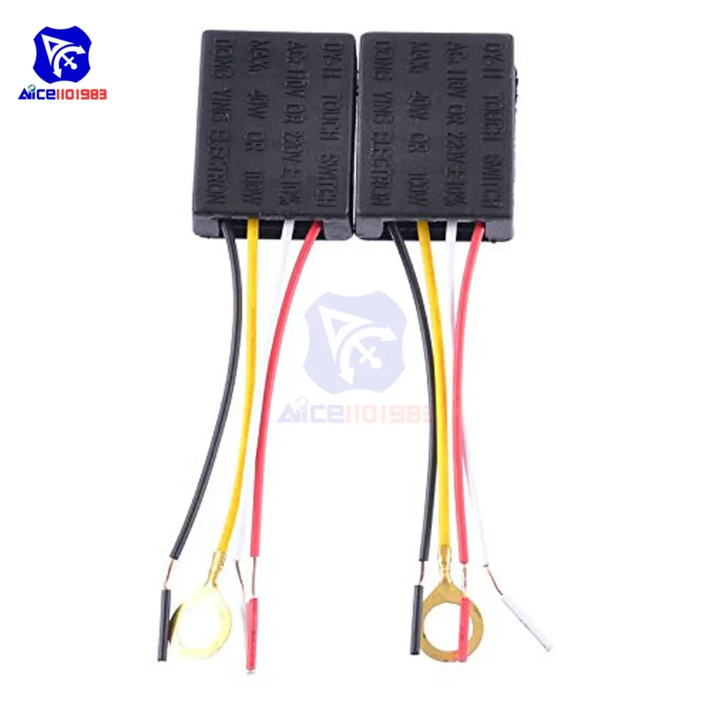 AC 100-240V 3 Way Touch Sensor Switch Desk Light Parts Touch Control Sensor Dimmer for Bulbs Lamp Switch