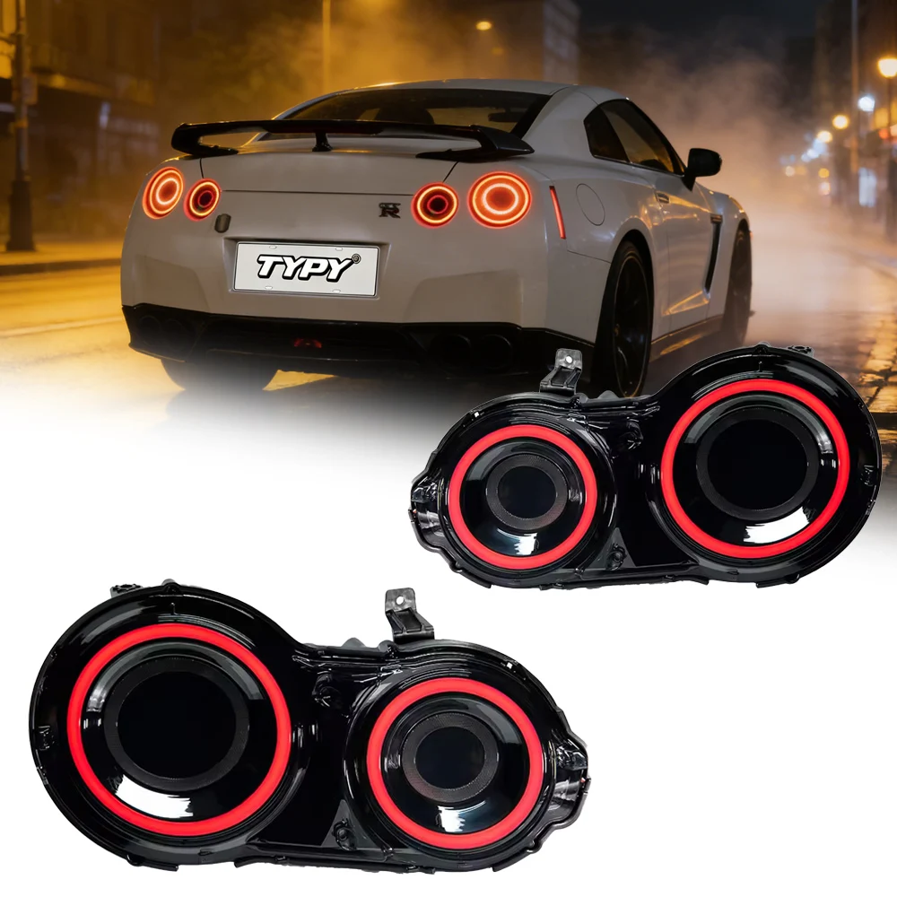 

Car Tail Lights For Nissan GTR R35 2009-2017 LED Car Tail Lamps Daytime Running Lights Dynamic Turn Signals