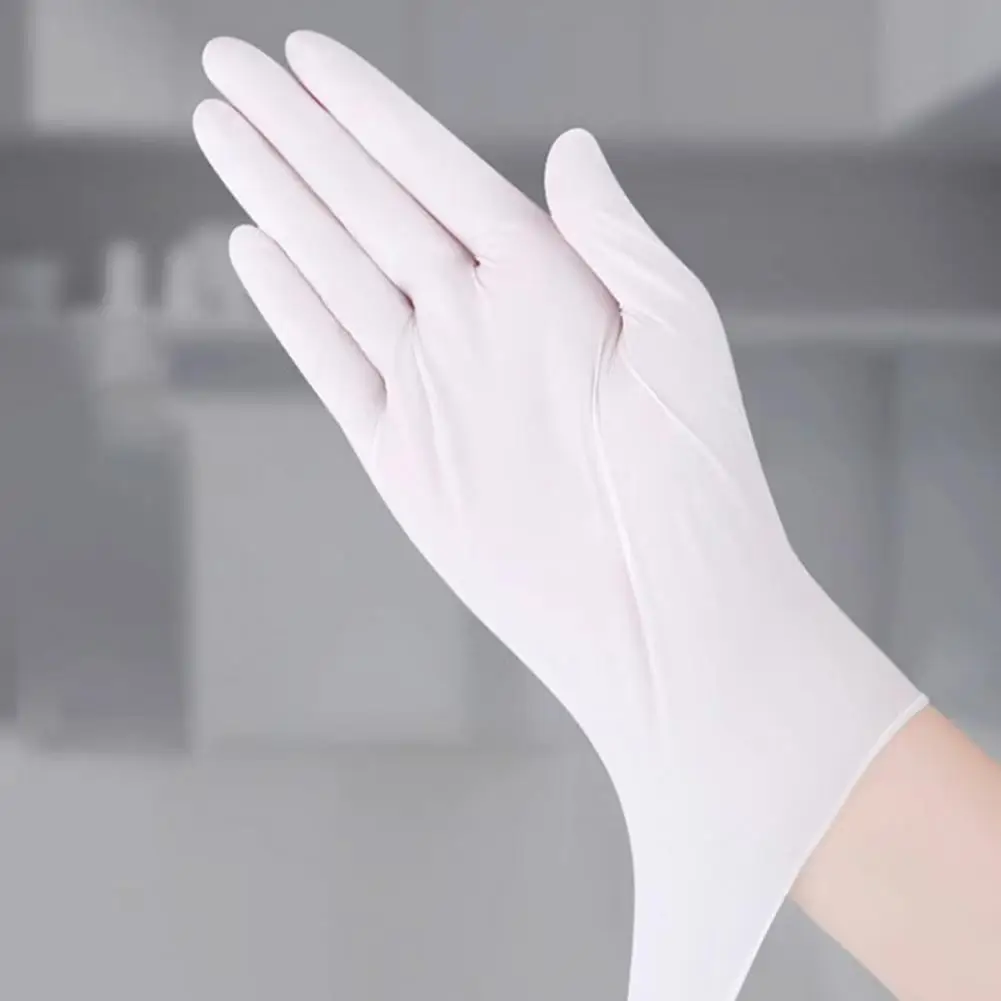 Comfortable Nitrile Gloves Enhanced Flexibility Disposable Nitrile Gloves Thickened Powder-free Food Handling Gloves 100pcs