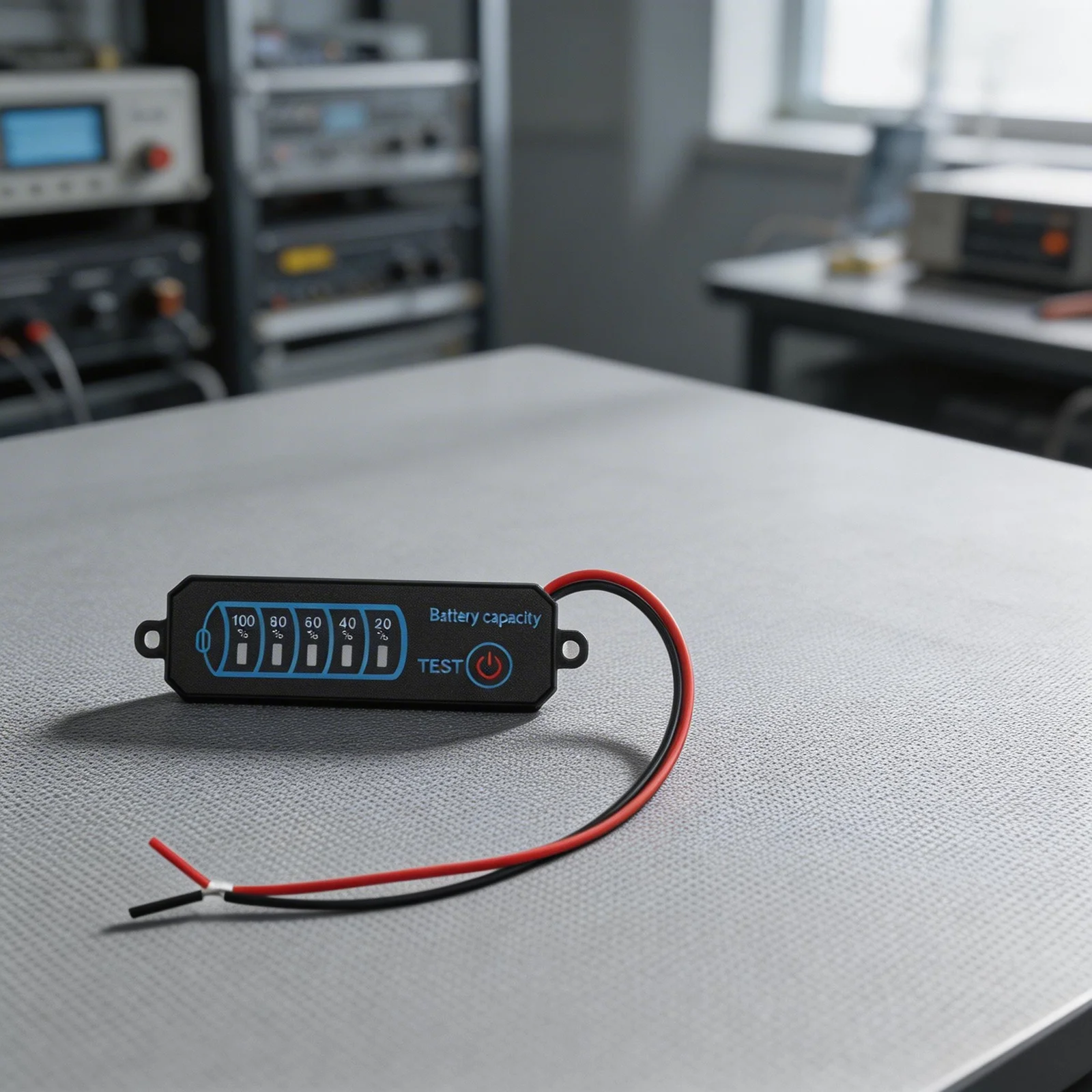 61.9*17.32*3mm Battery Capacity Tester Automatic Energy Saving Mode Voltage Monitor Low-Power Mode Wide Voltage Support