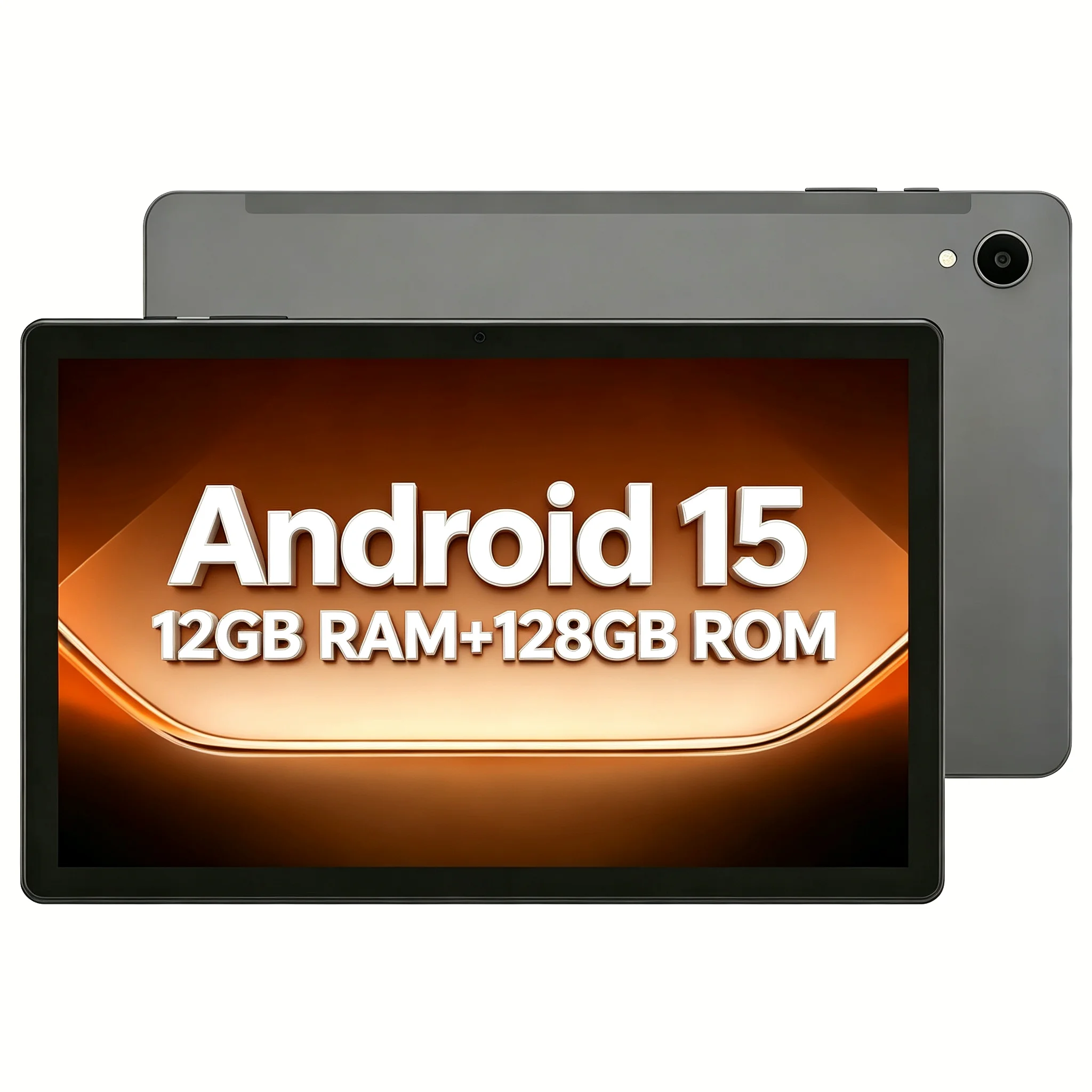 ANRY Tablet 10.95 Inch Android 15 Tablet Octa Core 12GB RAM 128GB ROM 8000mAh WiFi GPS Google Play GMS Student Gaming Tablet