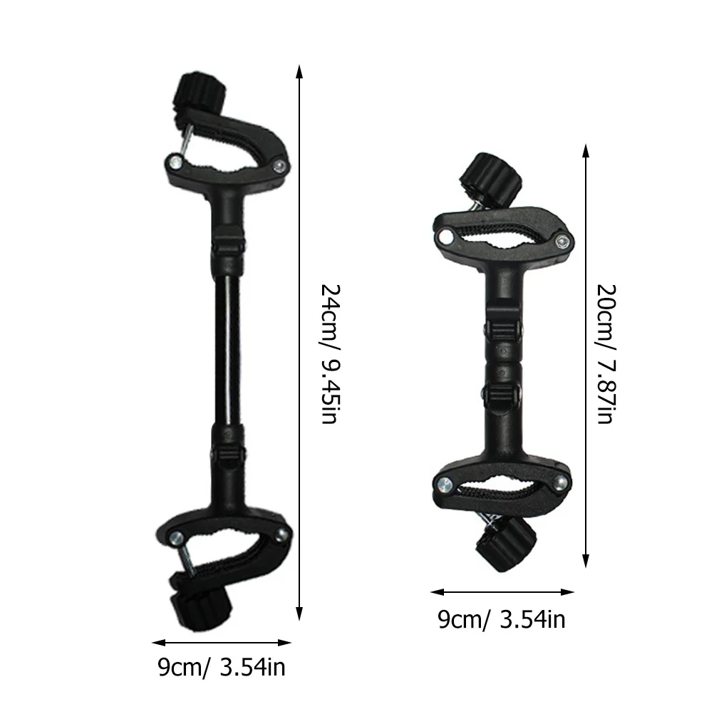 

3Pcs Double Stroller Connector Flexible Twin Baby Pram Connectors Sturdy Antirust Outdoor Use Stroller Connector