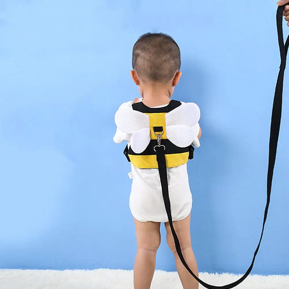 

Anti Lost Traction Belt Kids Walking Harness Leash Safety Seat Toddler Adjustable Straps Breathable 15M Extendible Baby