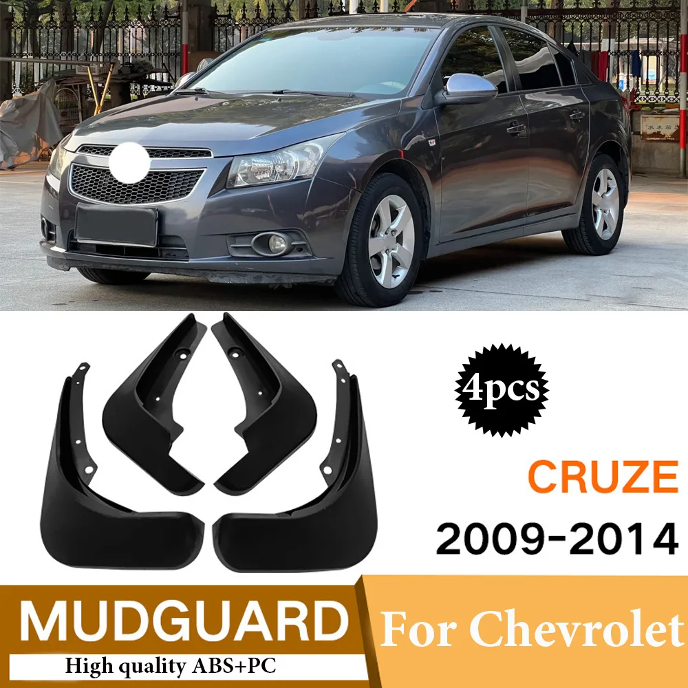 

Car-styling For Chevrolet Cruze Sedan Hatchback 2009-2014 Car Mudguard Anti-splash Anti-Fouling Front Rear Fender