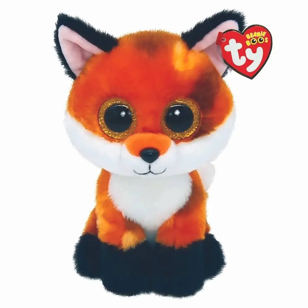 Ty Beanie Boos Pluszowa Zabawka Lalka Meadow The Fox Zwierzę Kolekcja Anime
