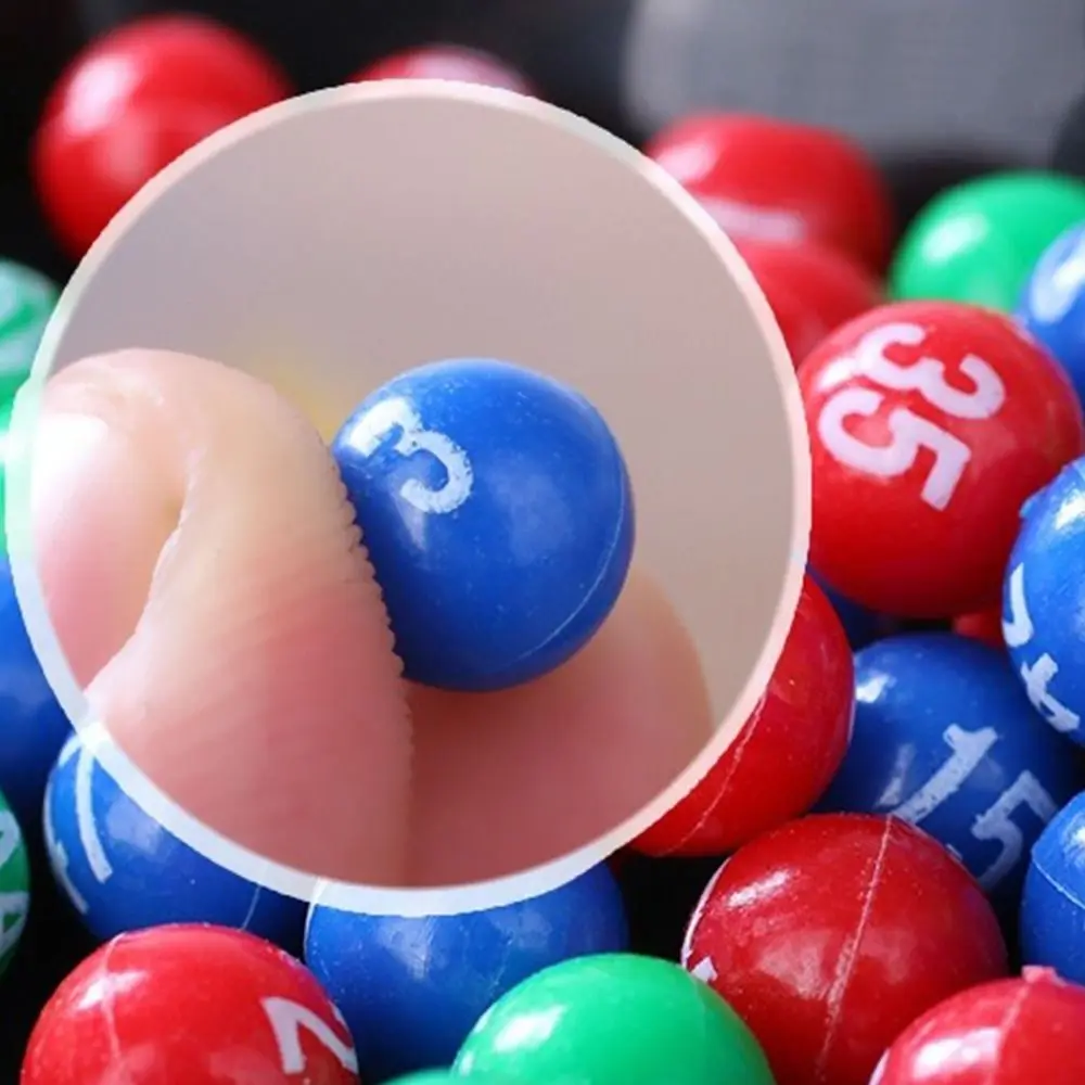 Electric Mini Jackpot Random Choose Colored Balls Lottery Machine Lotto Games Machine Table Games Lucky Dog