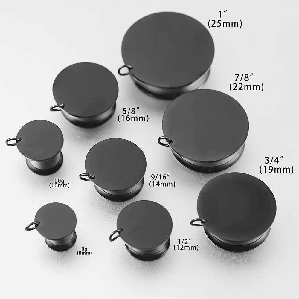 DIY Round Ear Gauges Expander, 2PCS Set